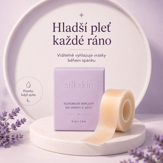 SilkSkin: Noční silikonový vyhlazovač vrásek bez jehel a skalpelů